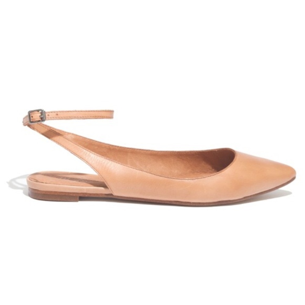 Madewell Margot ankle wrap flat